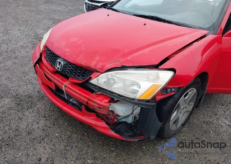 2004 Honda Civic Ex из США, поврежденный, VIN 1HGEM21994L026802